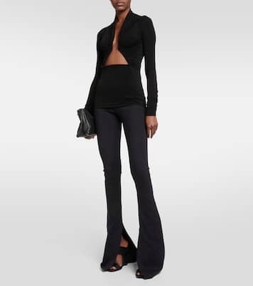 Cutout jersey top | Rick Owens