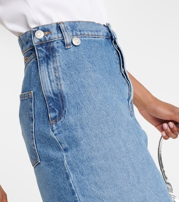 Falda tubo de denim | Coperni