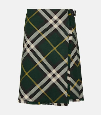 Jupe Burberry Check en laine | Burberry