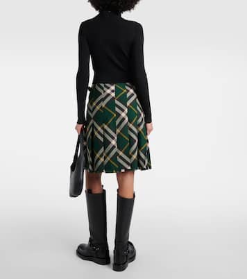 Jupe Burberry Check en laine | Burberry