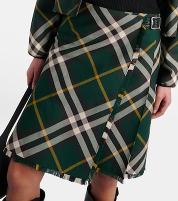 Jupe Burberry Check en laine | Burberry