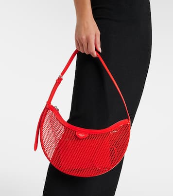 One Piece Demi Lune mesh shoulder bag | Alaïa