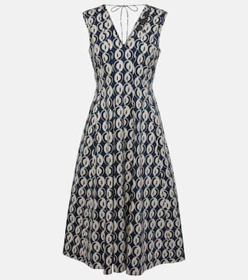 Ovidio cotton-blend poplin midi dress | 'S Max Mara