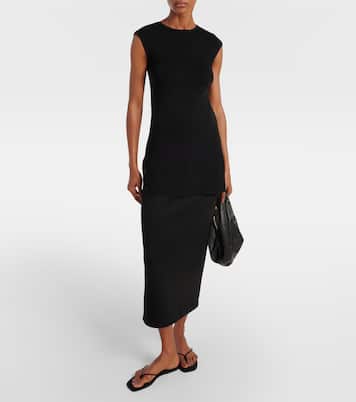 Leisure Soldino ribbed-knit top | Max Mara