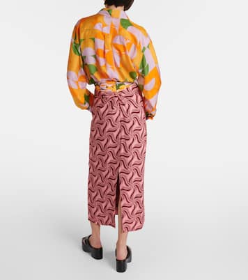 Gonna lunga con stampa | Dries Van Noten