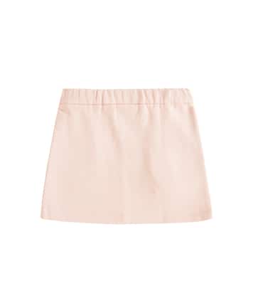 Falda de jersey de algodón | Gucci Kids