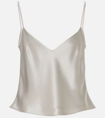 Ischia satin camisole | Galvan