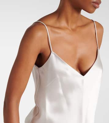 Ischia satin camisole | Galvan