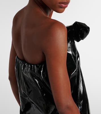 CB Bustier Knot jersey gown | Balenciaga