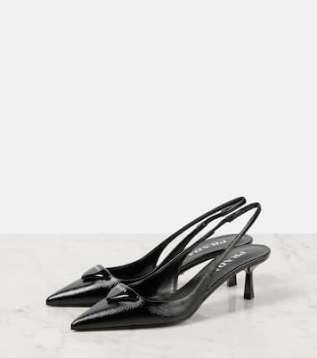 Escarpins Logo 55 en cuir | Prada