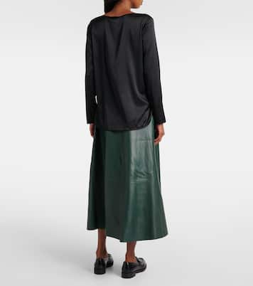 Top in raso di misto seta | Max Mara