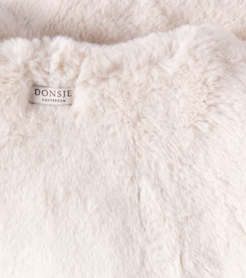 Pimmy faux shearling vest | Donsje
