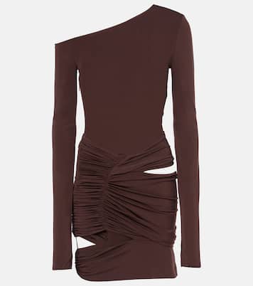 Asymmetric cutout minidress | Nensi Dojaka