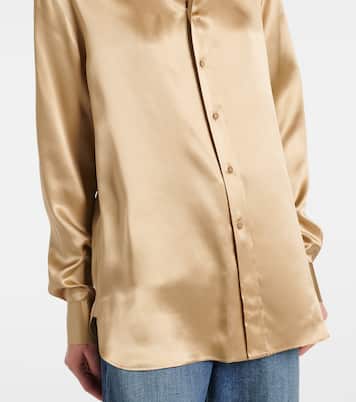 Camicia Adrien in charmeuse di seta | Ralph Lauren Collection