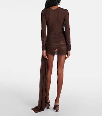 Vestido corto fruncido Aiden | Bananhot