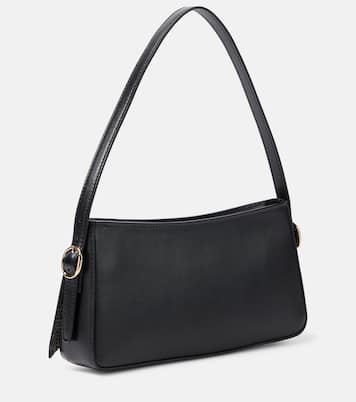 Belt snake-effect leather shoulder bag | Coperni