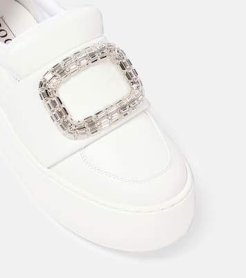 Viv' Up leather slip-on sneakers | Roger Vivier