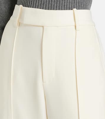 Pantaloni a gamba larga Weyes in crêpe | Proenza Schouler