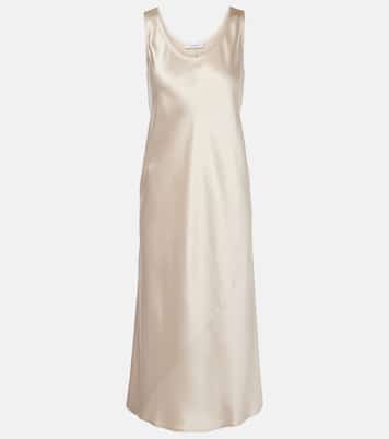 Abito midi Banjo in raso di seta | Max Mara