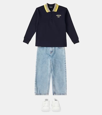 Polo Versace Milano en coton | Versace Kids
