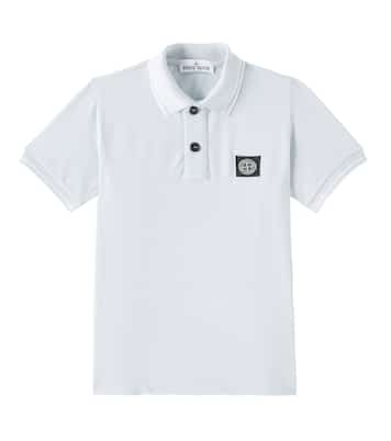 Polo in misto cotone | Stone Island Junior