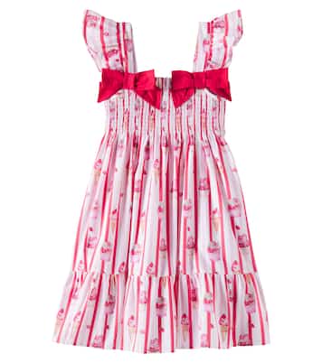 Bedrucktes Kleid Evia aus Baumwollpopeline | Patachou