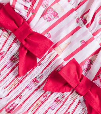Bedrucktes Kleid Evia aus Baumwollpopeline | Patachou