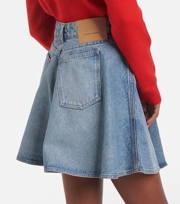Mini-jupe en jean | Ami Paris