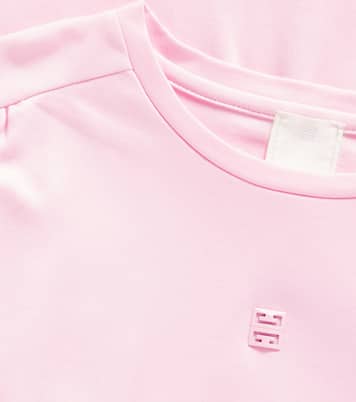 Abito in cotone con logo | Givenchy Kids