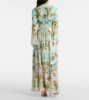 Maxikleid aus Seide | Camilla