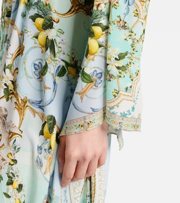 Maxikleid aus Seide | Camilla