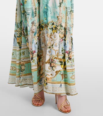 Maxikleid aus Seide | Camilla