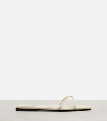 Leather slides | Toteme