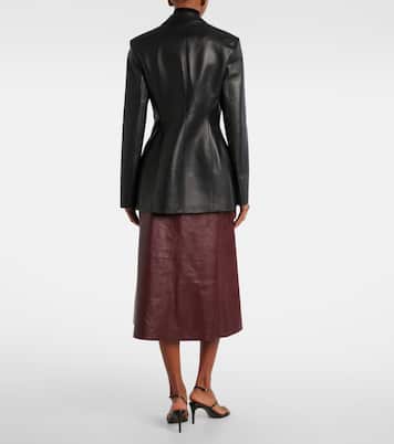 Leather blazer | Fforme