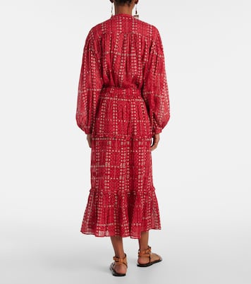 Gonna lunga Diya in cotone con stampa | Marant Etoile