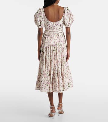 Maxikleid Palmera aus Baumwolle | Agua by Agua Bendita