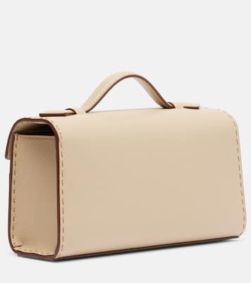 Symmetry leather tote bag | Savette