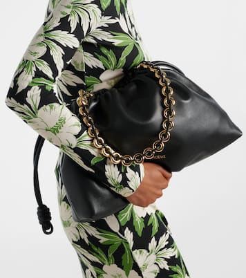Schultertasche Flamenco Large aus Leder | Loewe