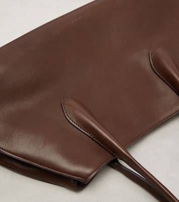 Alger Medium leather shoulder bag | The Row