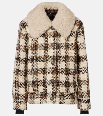 Daunenjacke Camlez aus Wolle mit Shearling | Moncler Grenoble