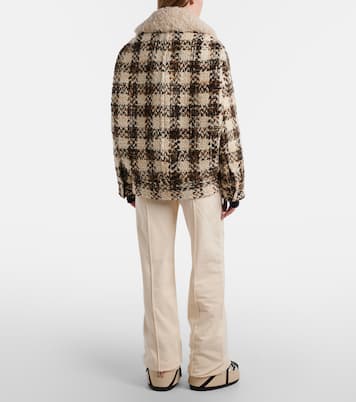 Daunenjacke Camlez aus Wolle mit Shearling | Moncler Grenoble