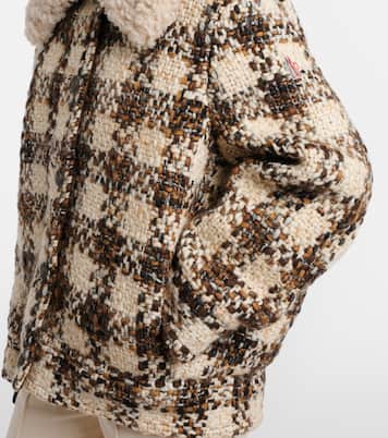 Daunenjacke Camlez aus Wolle mit Shearling | Moncler Grenoble