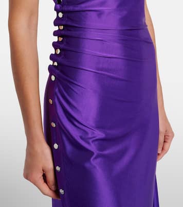 Cocktailkleid aus Satin-Jersey | Rabanne