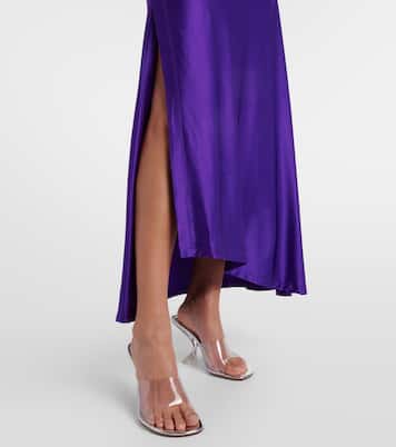 Cocktailkleid aus Satin-Jersey | Rabanne