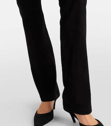 JP Long suede flared pants | Stouls