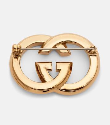 Interlocking G embellished brooch | Gucci