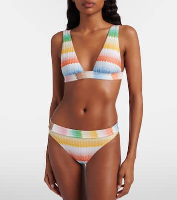 Zigzag lamé bikini | Missoni