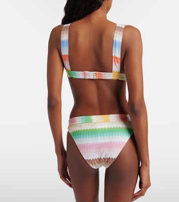 Zigzag lamé bikini | Missoni
