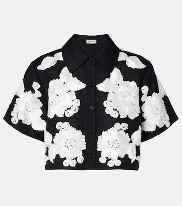 Chemise Callie en lin mélangé | Simkhai