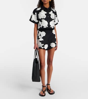 Chemise Callie en lin mélangé | Simkhai